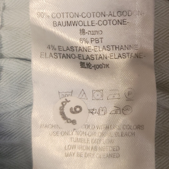 Free People Destroyed Reagan Dark Wash 5 Button Front Jeans - Size 31 - NWT - Picture 12 of 12